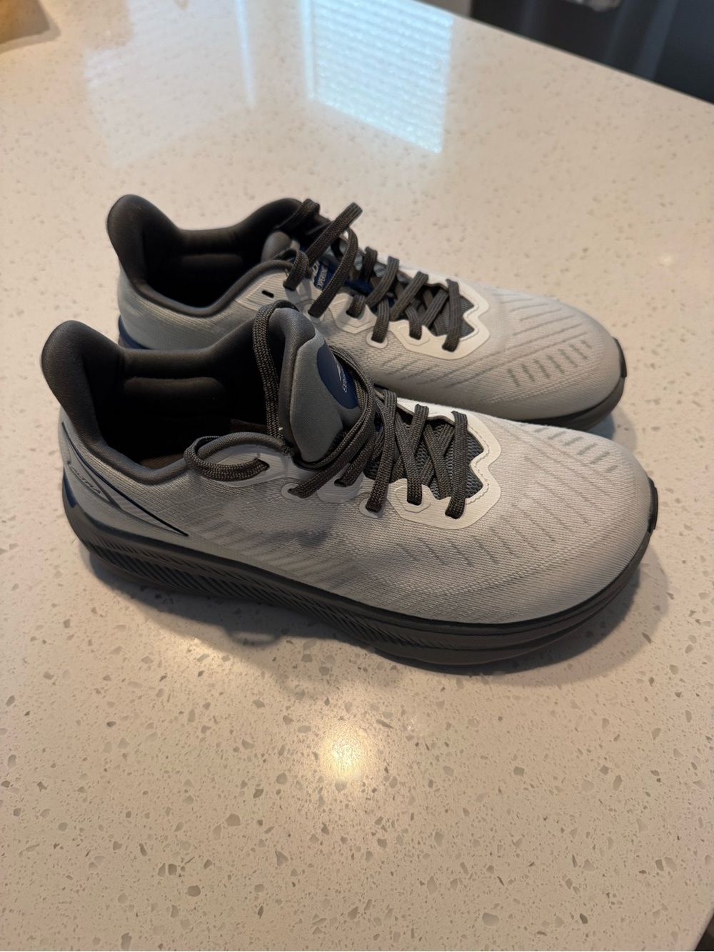 Altra Women's Light Gray and Black Trainer Sneakers